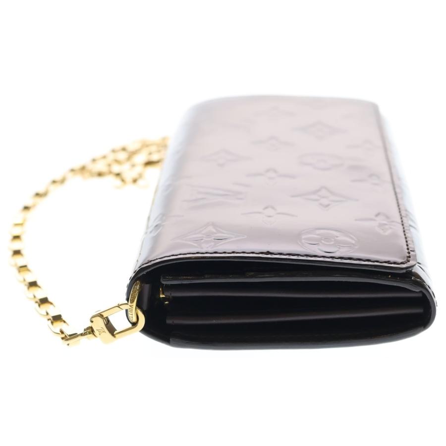 LOUIS VUITTON ルイヴィトン ヴェルニ チェーンウォレット 長財布 ルイヴィトン ヴェルニ 長財布 サラ チェーンウォレット ショルダー