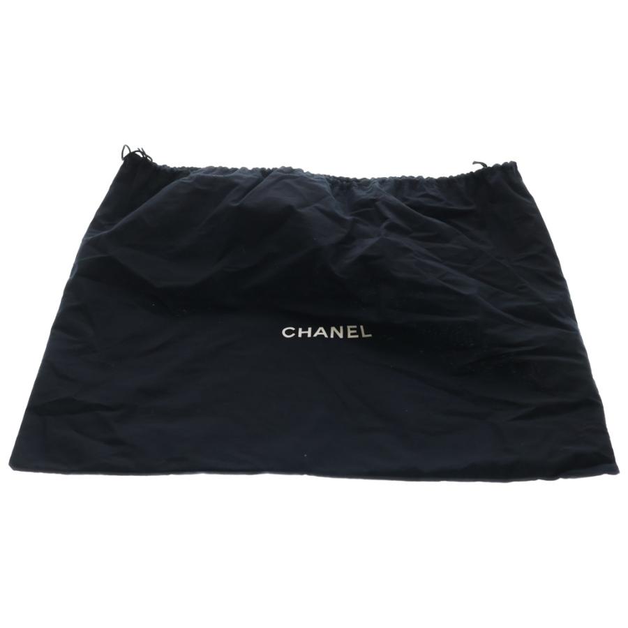 CHANEL シャネル マトラッセ チェーントートバッグ ハンドバッグ ブラック レザー×ハラコ A32499 シルバー金具の画像