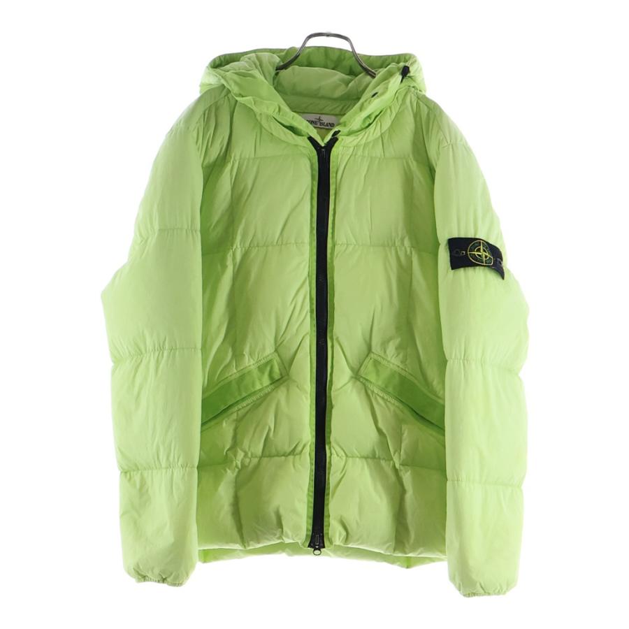 STONE ISLAND（ストーン アイランド） ワッペンロゴ フーデッド ダウン 