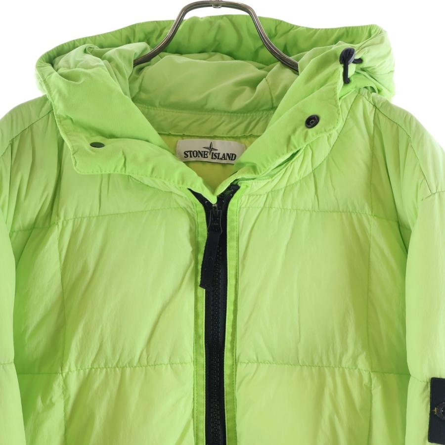 STONE ISLAND（ストーン アイランド） ワッペンロゴ フーデッド ダウン 