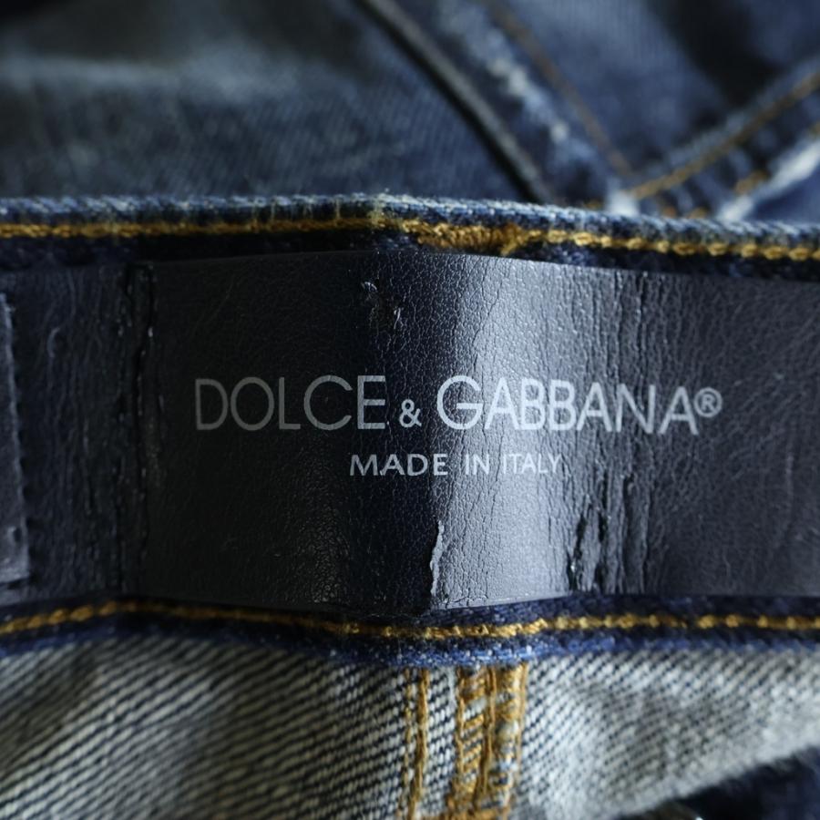 DOLCE & GABBANA ドルチェアンドガッバーナ □パッチワーク ダメージ