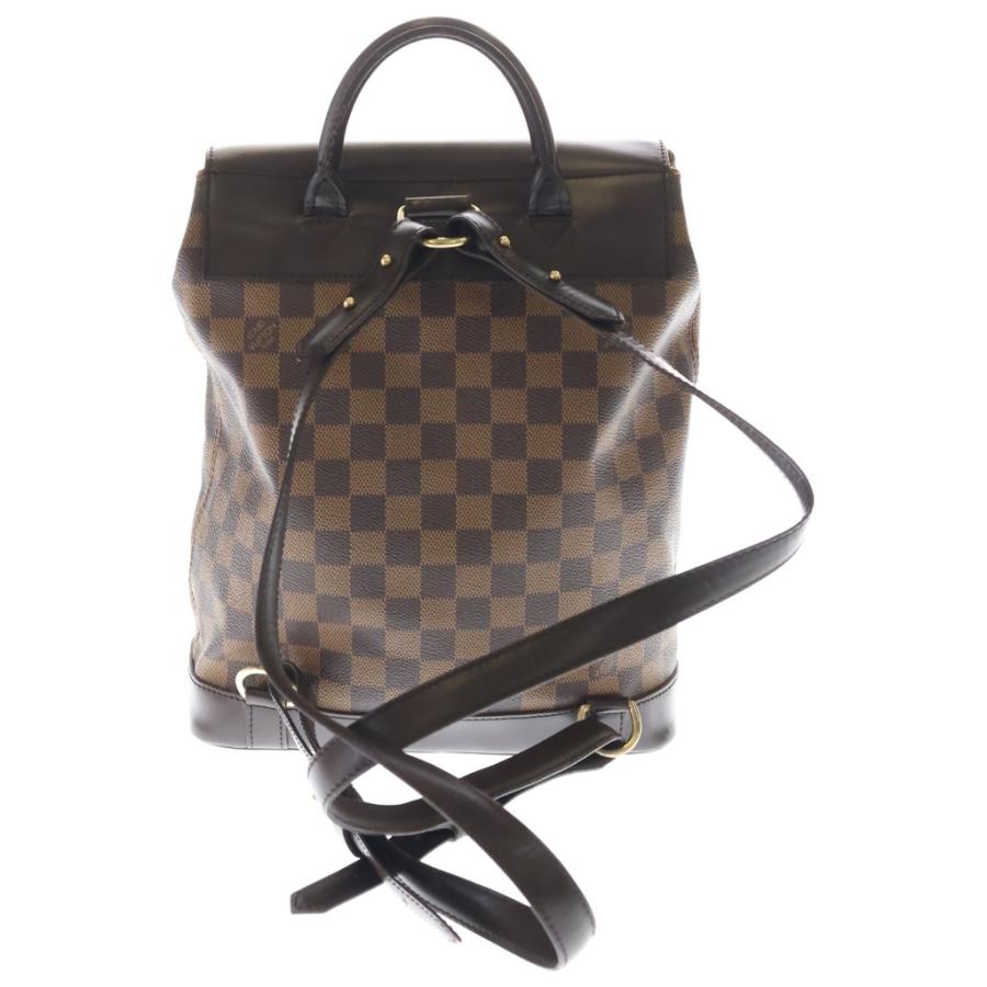 【美品】ルイヴィトン　ダミエ　ソーホー　リュックサック　ブラウン　5626 LOUIS VUITTON（ルイ・ヴィトン） ダミエ ソーホー リュックサック
