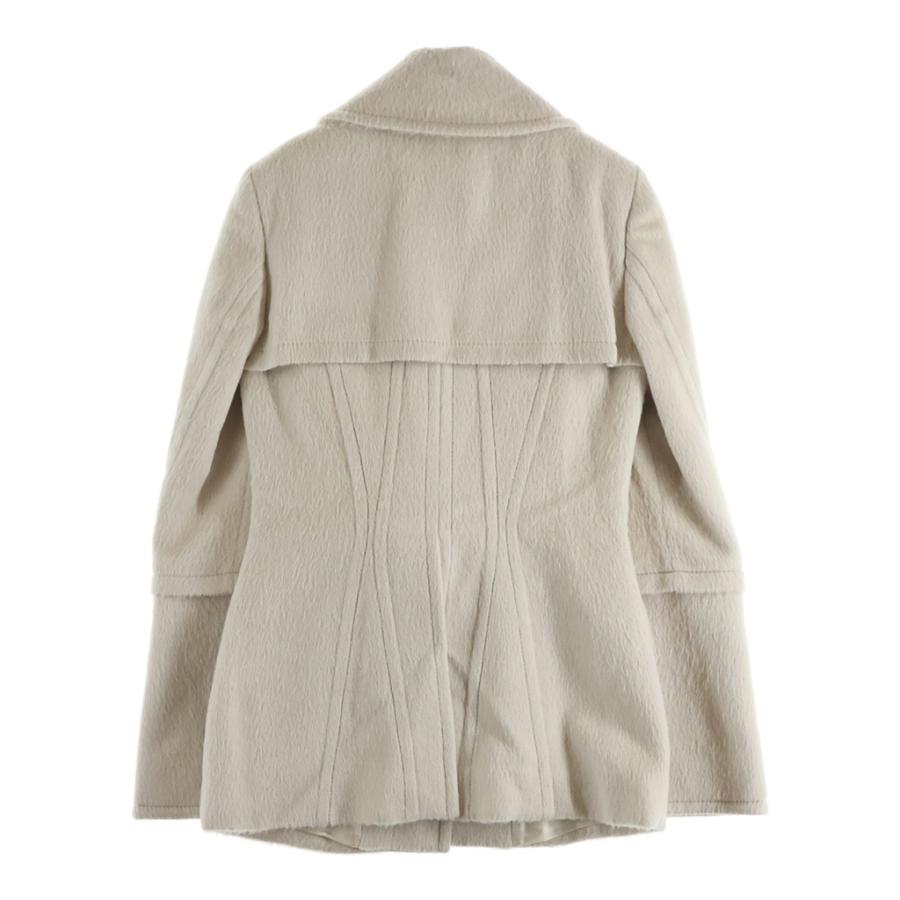 ひめちー【GUCCI 】アイボリー ウールコートサイズ36 GUCCI（グッチ） アルパカウールコート アイボリー #42 131103 : BRING