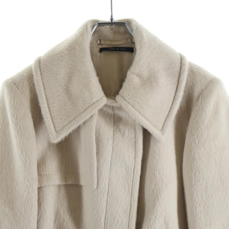 ひめちー【GUCCI 】アイボリー ウールコートサイズ36 GUCCI（グッチ） アルパカウールコート アイボリー #42 131103 : BRING