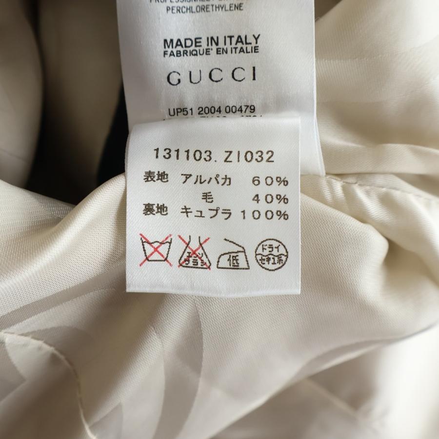 GUCCI（グッチ） アルパカウールコート アイボリー #42 131103 : BRING