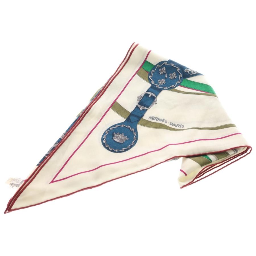HERMES カレジュアン朝の散歩　ネイビー HERMES（エルメス） カレジェアン スカーフ 朝の散歩 カシミア/シルク