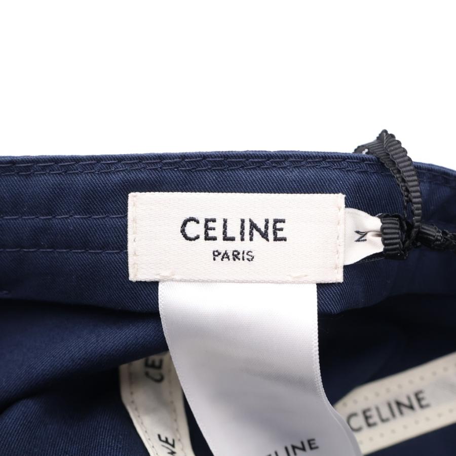 CELINE（セリーヌ） イニシャルベースボールキャップ ネイビー #M
