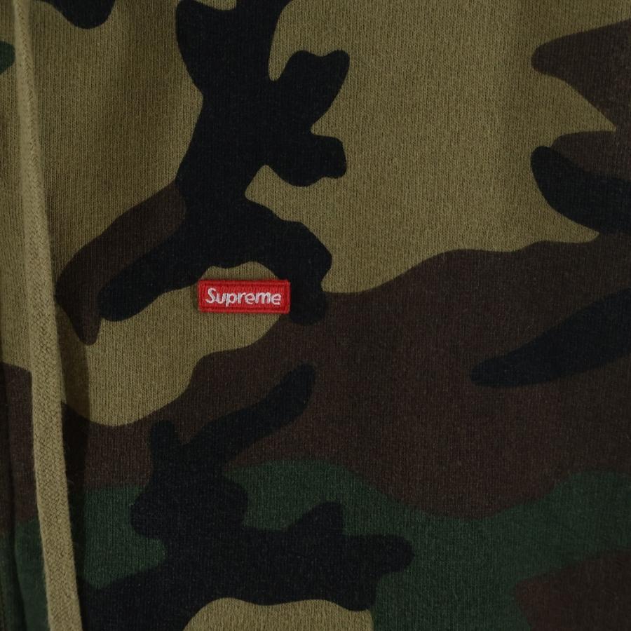 Supreme（シュプリーム） スモールボックスロゴ ジップパーカー カモ柄
