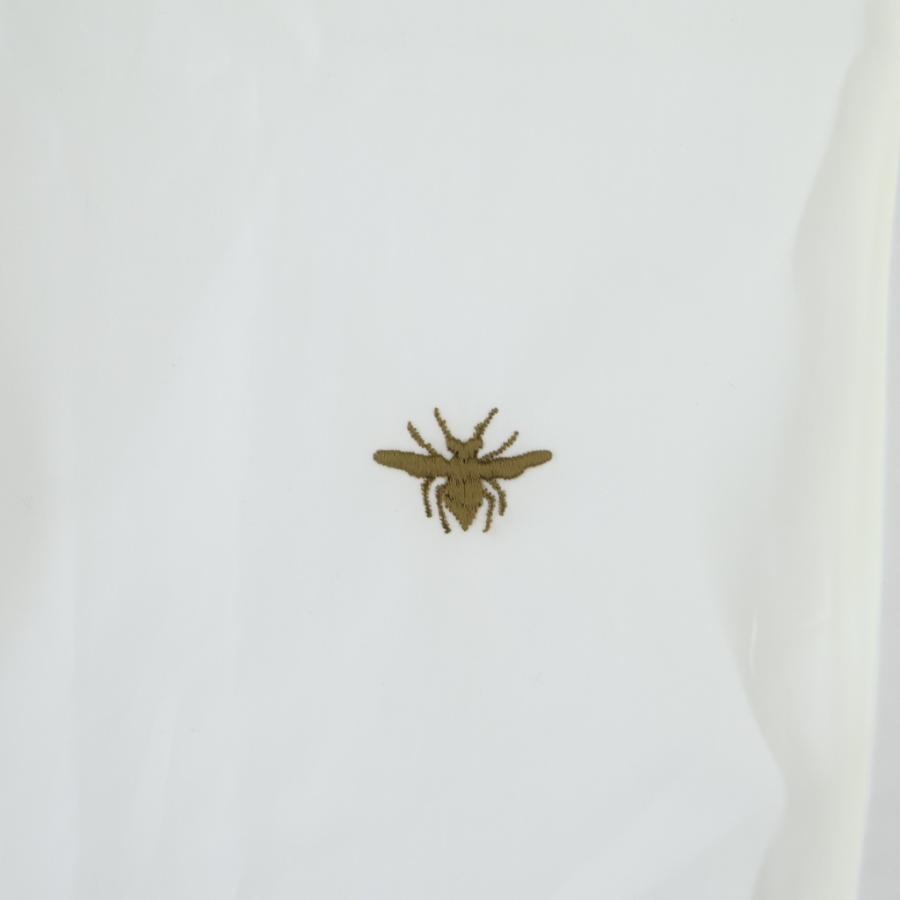 Dior Homme ディオールオム エディ期 Bee刺繍ロンT M Dior HOMME ディオールオム bee刺繍 長袖シャツ ホワイト #41 : BRING