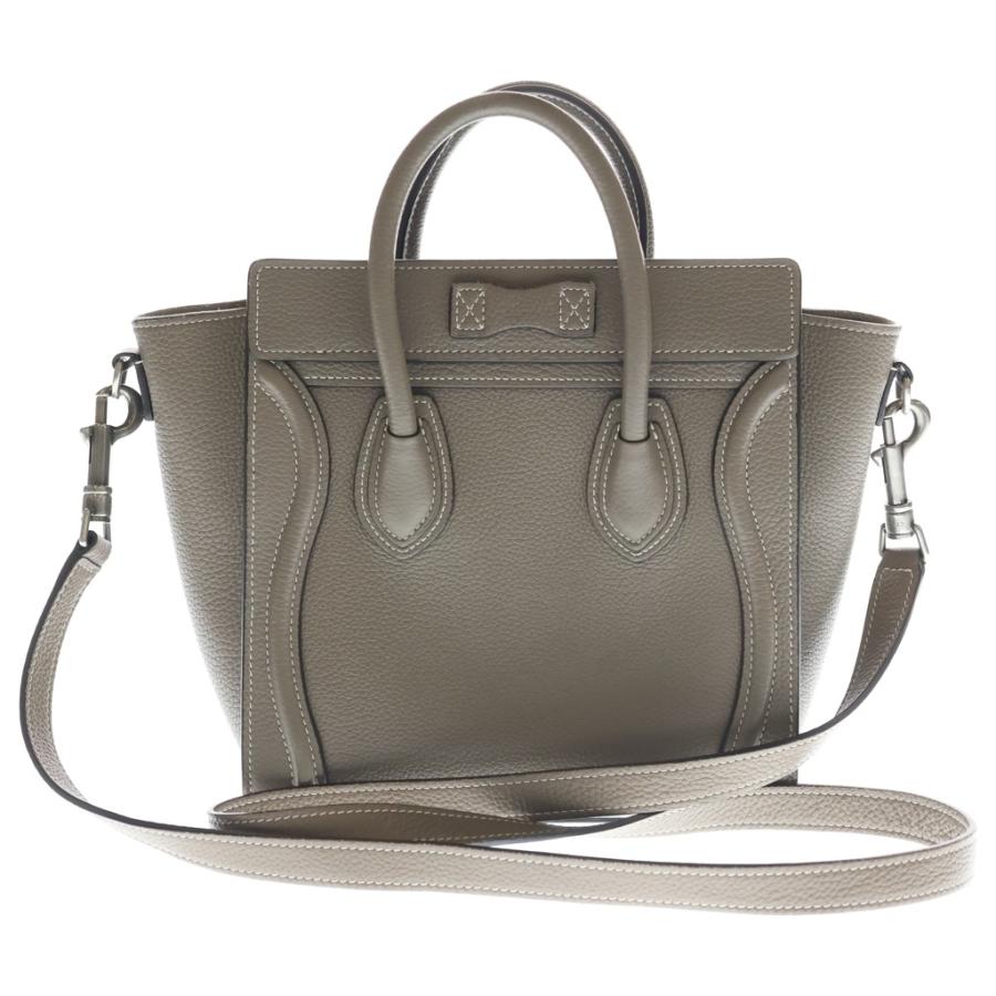 極美品 セリーヌ CELINE ラゲージ ナノ スリ　2way　ハンドバッグ CELINE（セリーヌ） ラゲージ ナノ 2WAYバッグ ハンドバッグ