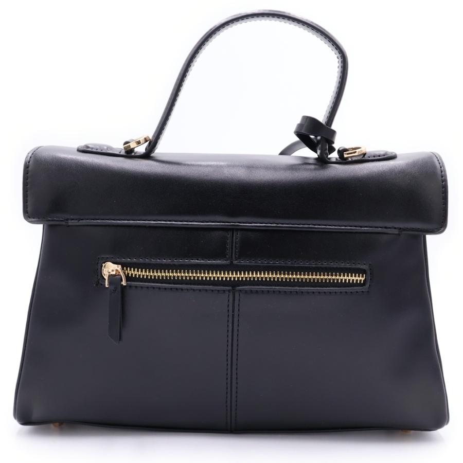 CAFUNE レザーバッグ 2way CAFUNE カフネ 2WAYハンドバッグ ショルダーバッグ ブラック レザー