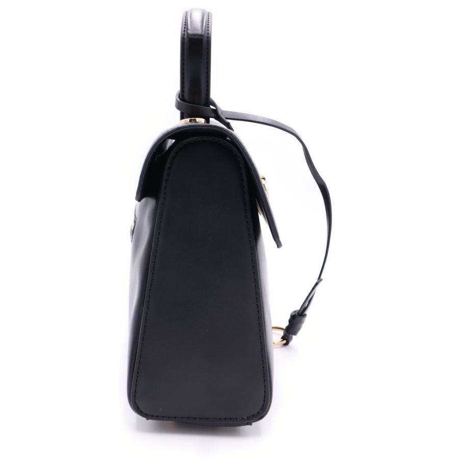 CAFUNE レザーバッグ 2way CAFUNE カフネ 2WAYハンドバッグ ショルダーバッグ ブラック レザー