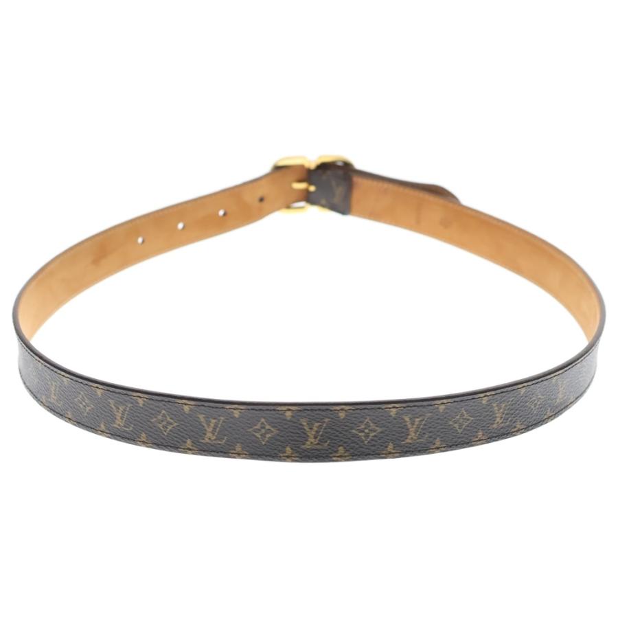 Louis Vuitton　ルイヴィトン　LV　サンチュール　レザー　ベルト LOUIS VUITTON（ルイ・ヴィトン） モノグラム サンチュール レザー