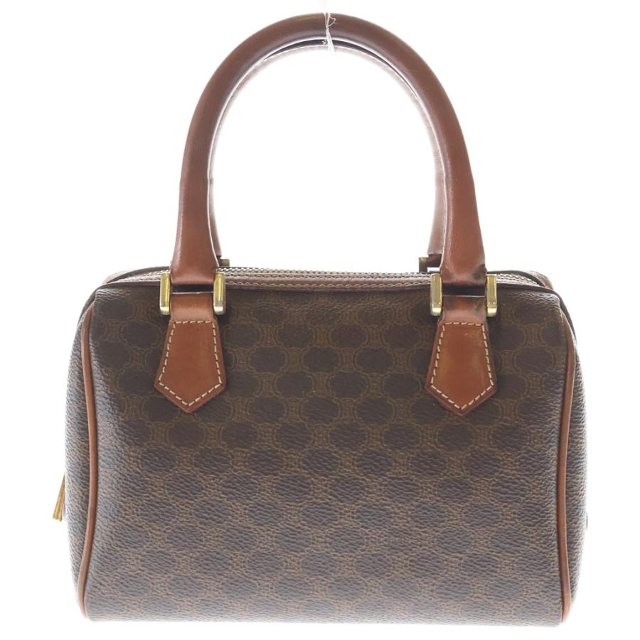 C*s様 【本物】セリーヌ 2way ミニボストンバッグ マカダム柄 ブラウン CELINE（セリーヌ） マカダム 2wayミニボストンバッグ ショルダー