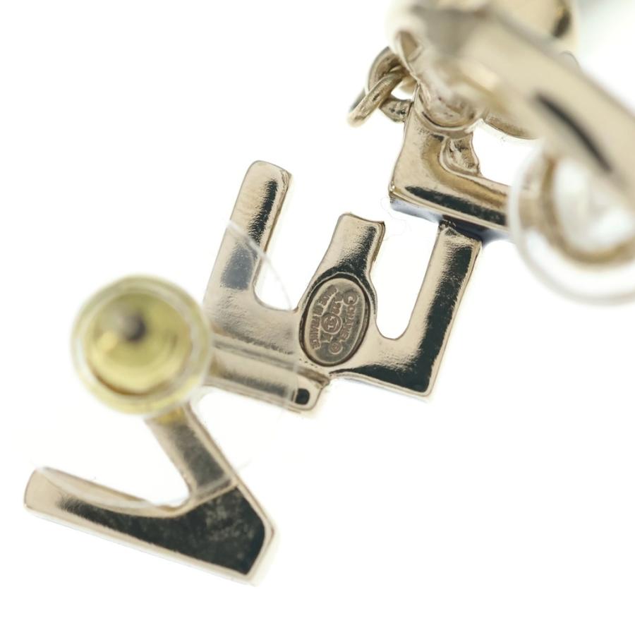 CHANEL（シャネル） ロゴ パール ピアス ゴールド GP A22K : BRING