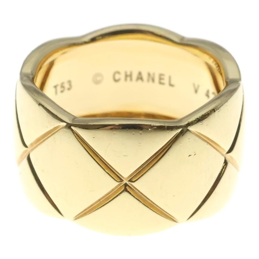 CHANEL（シャネル） ココクラッシュ ラージ Au750 K18YG リング 指輪