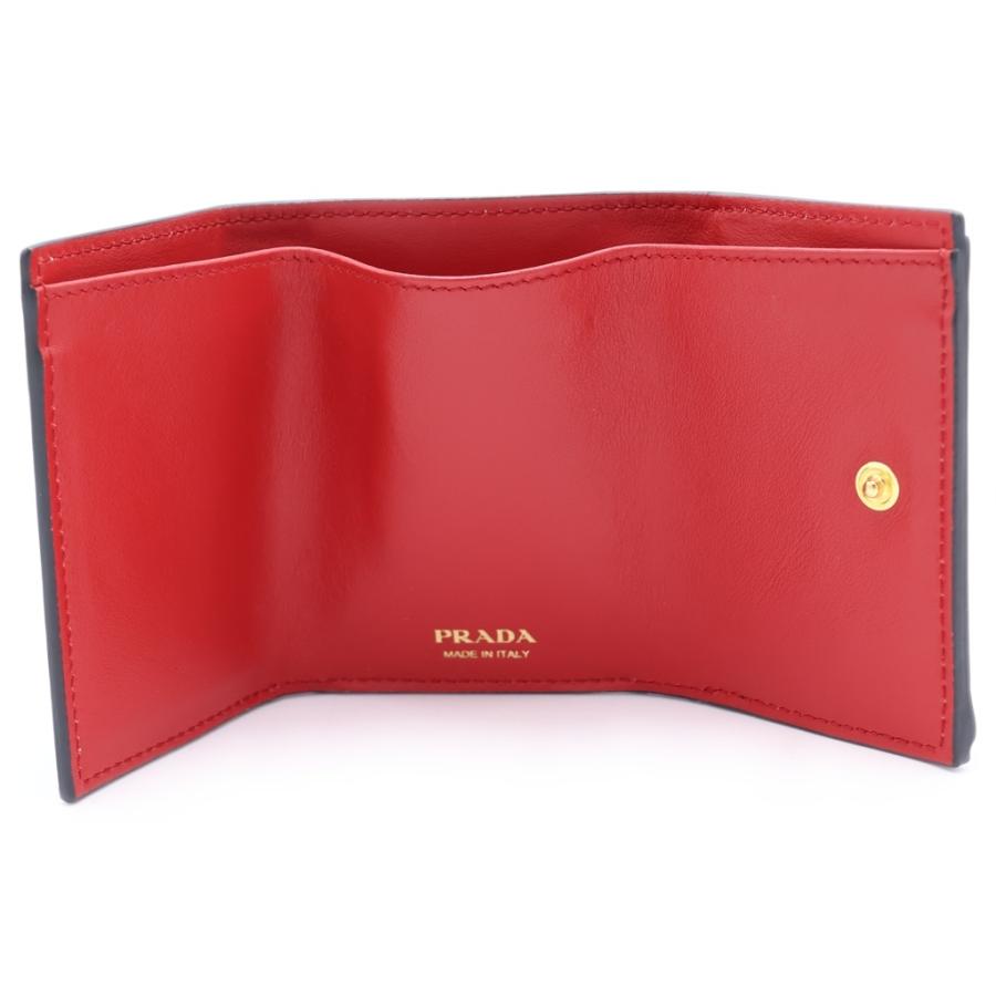 PRADA（プラダ） サフィアーノ レザー 三つ折り財布 コンパクト