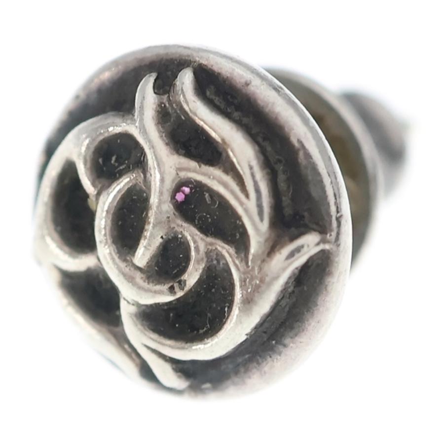 クロムハーツ フローラルボールスタッド シルバーピアス CHROME HEARTS（クロムハーツ） フローラルボール ピアス シルバー