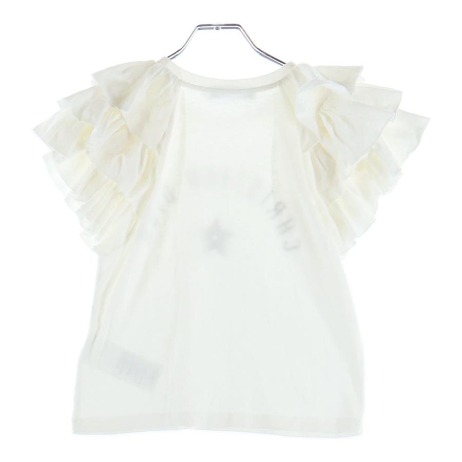 Christian Dior（クリスチャン・ディオール） ロゴ フリルTシャツ