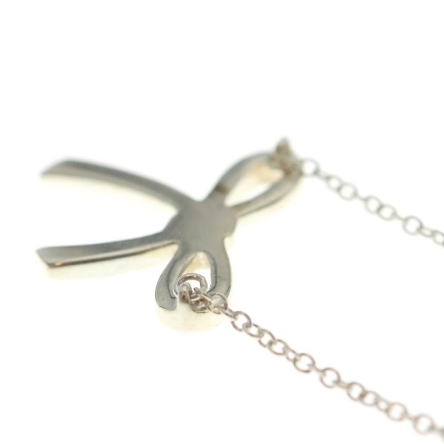 TIFFANY&Co. ボウ ネックレス シルバー TIFFANY&Co.（ティファニー） TIFFANY & Co. ボウ リボン ネックレス