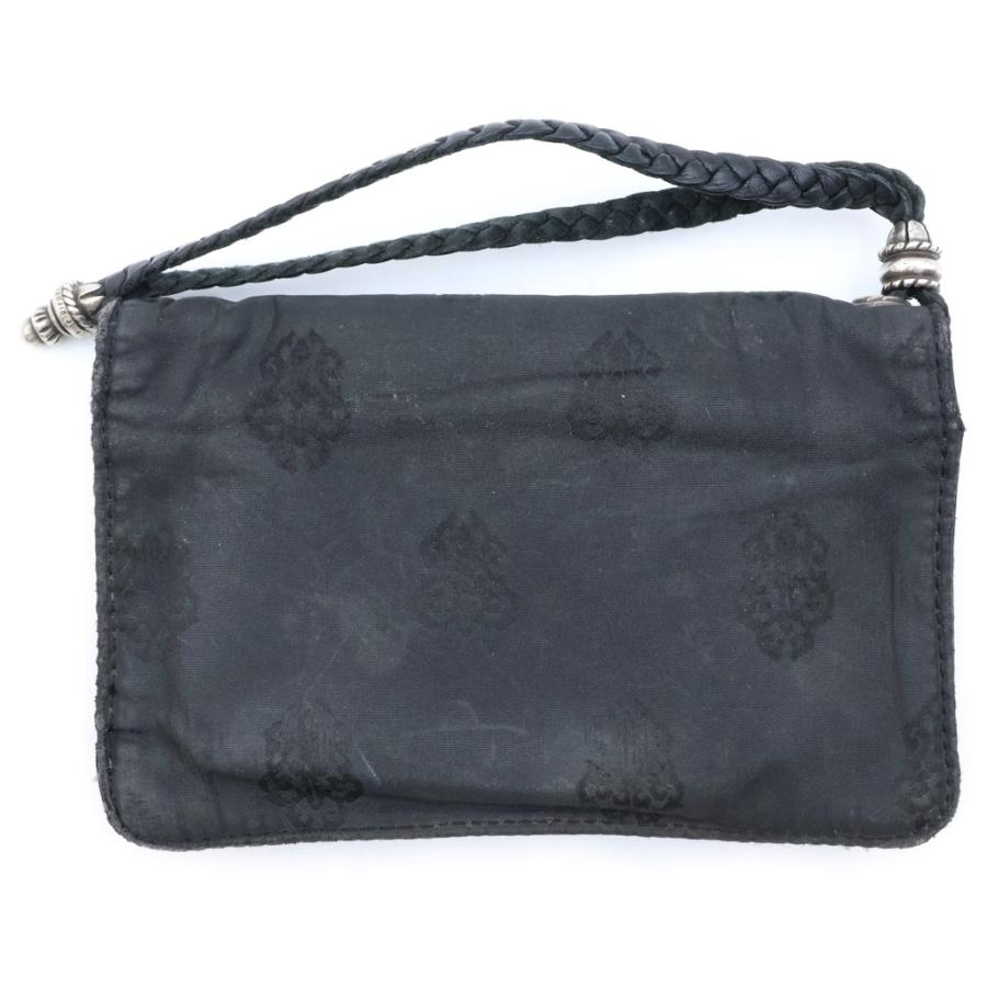 目*吉様 CHROME HEARTS 二つ折り財布 ブラック CHROME HEARTS（クロムハーツ） 2ZIPウォレット ナイロン 二つ折り財布