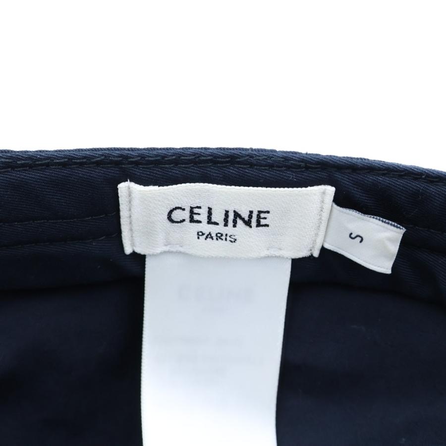 CELINE（セリーヌ） トリオンフ ベースボールキャップ ネイビー