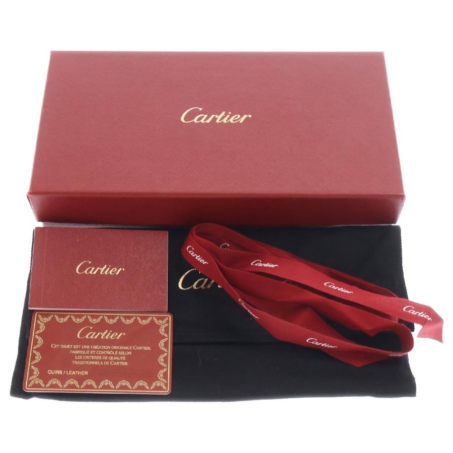 Cartierカルティエハッピーバースデーラウンドジップ長財布純正箱レッドポピー Cartier（カルティエ） ハッピーバースデイ ロングジップウォレット