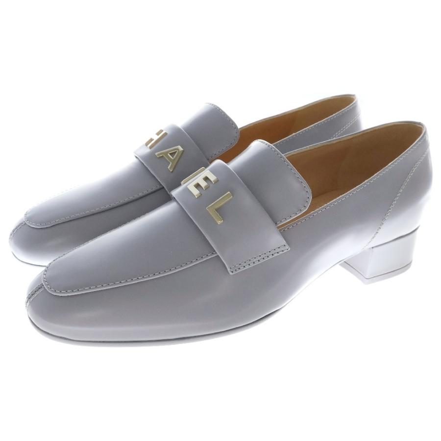 CHANEL（シャネル） モカシン ローファー グレー GD金具 サイズ37 1/2