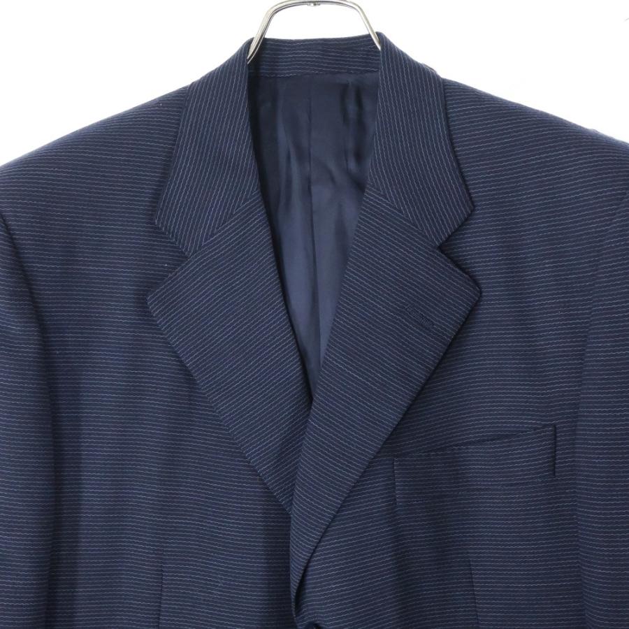 ETRO エトロ セットアップスーツ ボーダー総柄 ウール 3B
