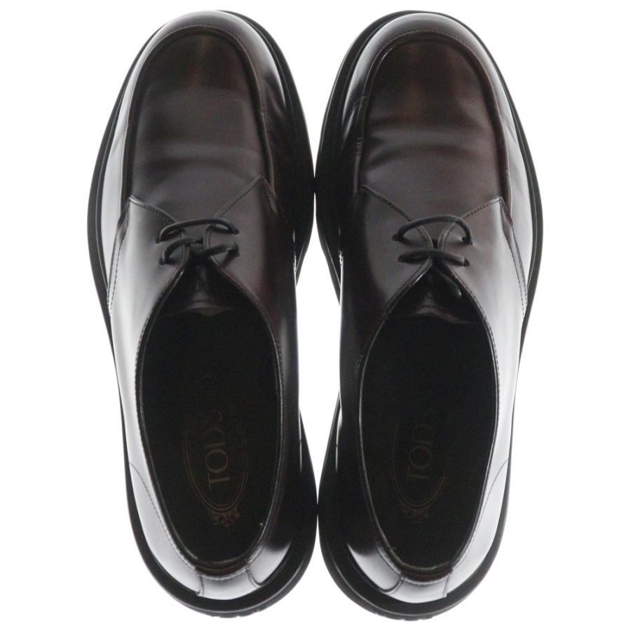 TOD'S（トッズ） 厚底レースアップ レザーシューズ ローカット