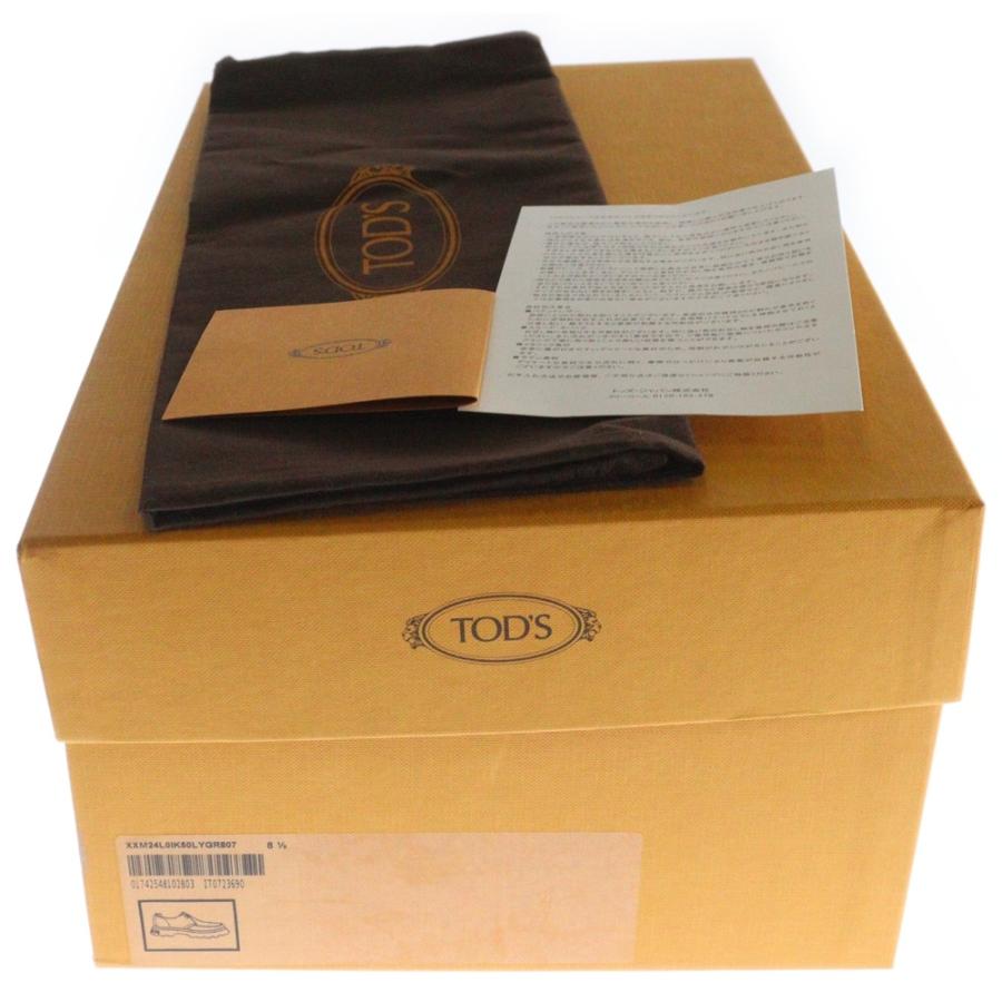 TOD'S（トッズ） 厚底レースアップ レザーシューズ ローカット