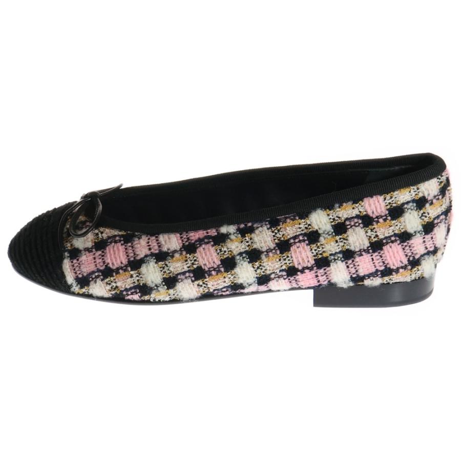 CHANEL（シャネル） ココマーク ツイード バレリーナ フラット