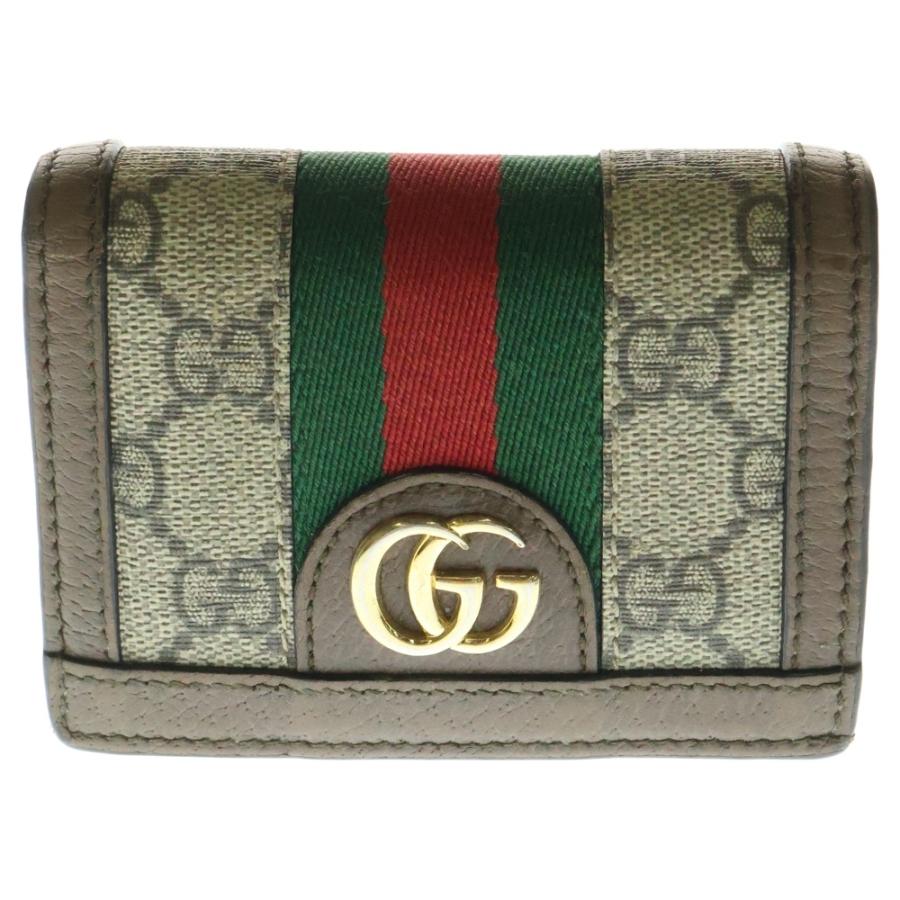 GUCCI（グッチ） オフディアGGスプリーム コンパクトウォレット