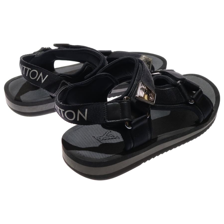 LOUIS VUITTON（ルイ・ヴィトン） 21SS パナマ ライン レザー ナイロン