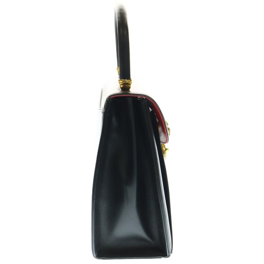 Cartier（カルティエ） パンテール レザー ハンドバッグ ゴールド金具