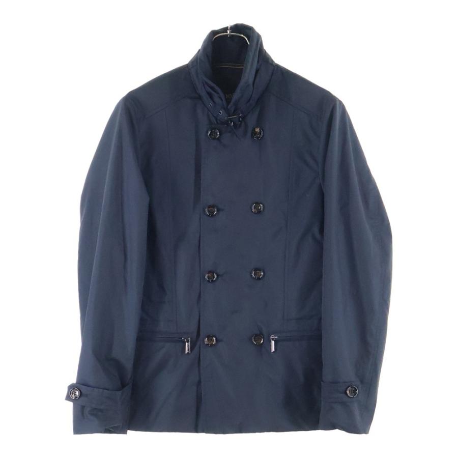 【美品】MOORER NABUCCO-KM（ムーレー ナブッコ）ダークネイビー MOORER（ムーレー） NABUCCO-KM ナブッコ スタンドカラー ジップアップ
