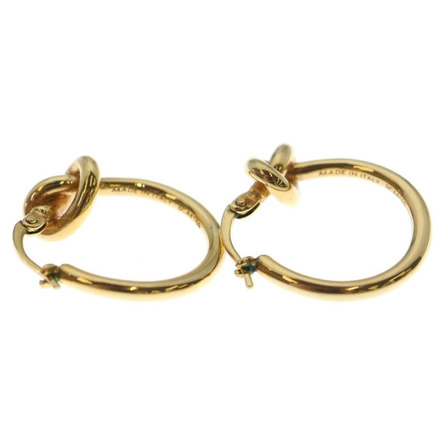 CELINE（セリーヌ） ノット フープピアス ゴールド GP : BRING Yahoo
