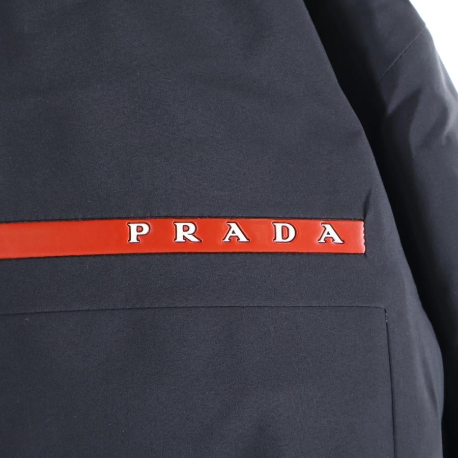 PRADA（プラダ） 18AW Linea Rossa リネア ロッサ ラバーロゴ ジップ