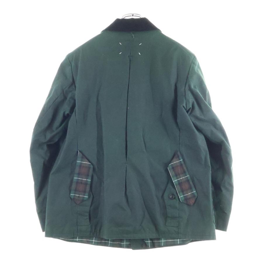 メゾンマルジェラ 22AW ワックスドコットン 裏地チェック柄 マルチ