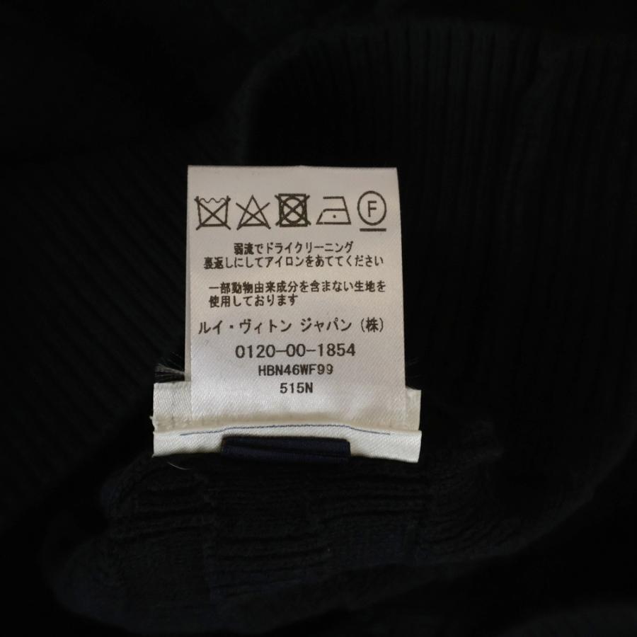 LOUIS VUITTON（ルイ・ヴィトン） ダミエ レザーロゴパッチ コットン