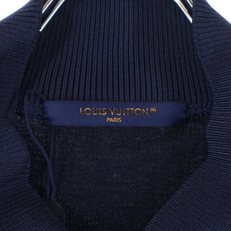 Louis Vuitton ネイビー ジャケット　正規　新宿店購入 LOUIS VUITTON（ルイ・ヴィトン） 24SS LVロゴ刺繍 フラワーバンド