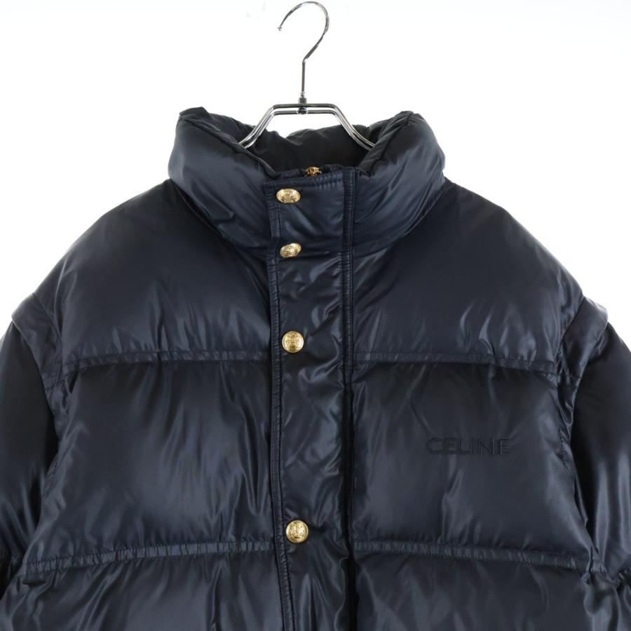 CELINE（セリーヌ） ロゴ刺繍 2WAY デタッチャブルスリーブ スタンド