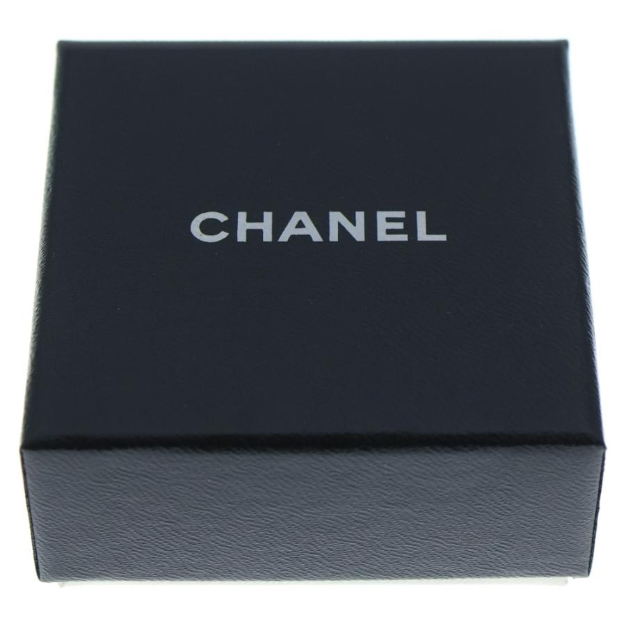 CHANEL シャネル ココマーク ラウンド イヤリング レッド×ゴールド GP_5