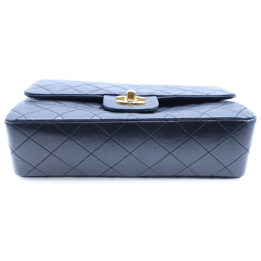 CHANEL（シャネル） マトラッセ23 ラムスキン ゴールド金具 ブラック