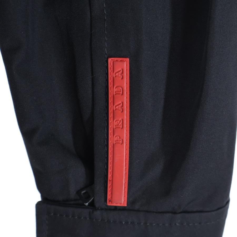 PRADA SPORTS プラダスポーツ　ナイロンブルゾン 赤ラインロゴ PRADA SPORTS プラダスポーツ ナイロンブルゾン 赤ラインロゴ