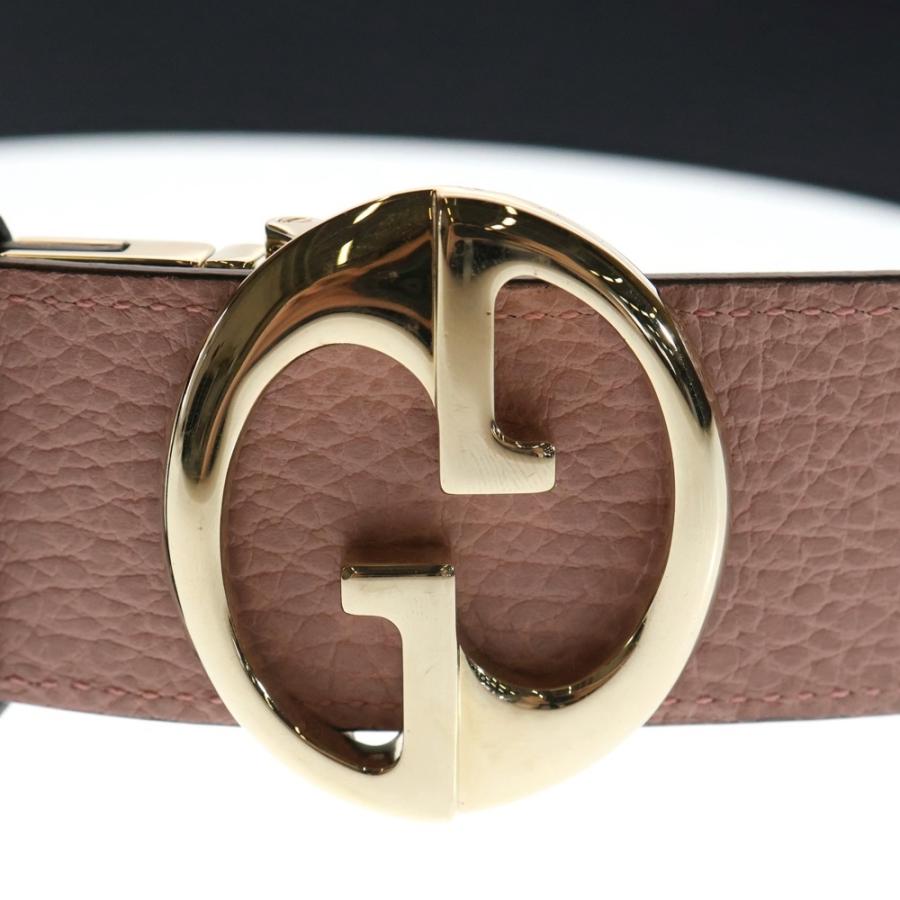GUCCI（グッチ） インターロッキングG ロゴバックル リバーシブル 