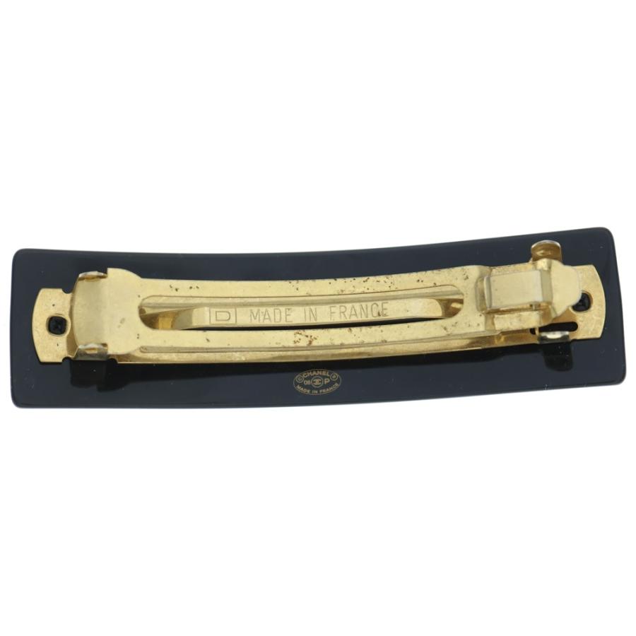 CHANEL（シャネル） ココマーク ラインストーン ヘアクリップ バレッタ