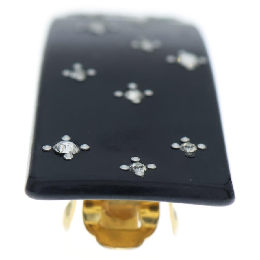 CHANEL（シャネル） ココマーク ラインストーン ヘアクリップ バレッタ