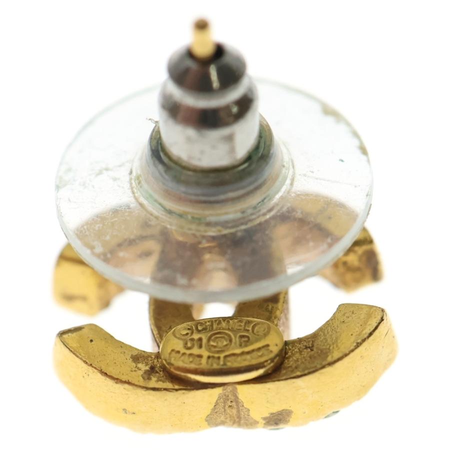 CHANEL（シャネル） ココマークピアス ラインストーン ゴールド GP