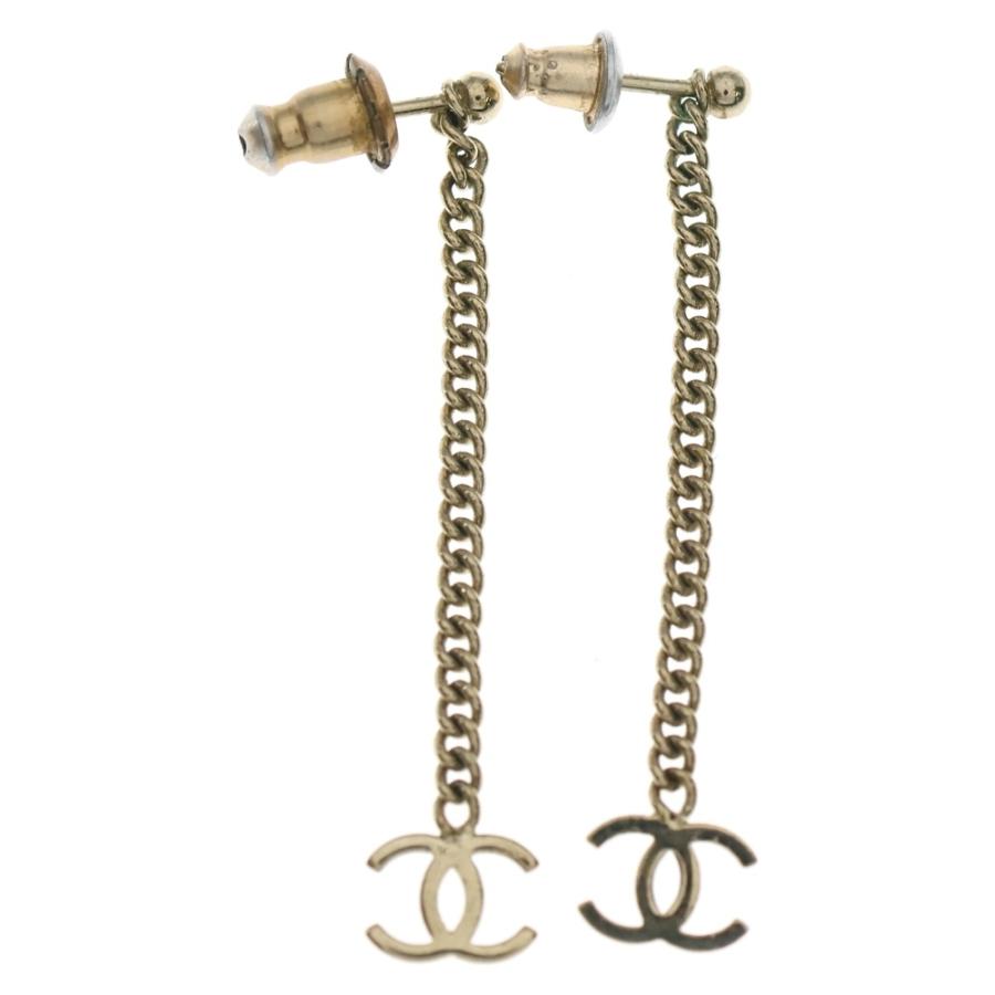 CHANEL（シャネル） チェーンピアス ココマーク ゴールド GP : BRING